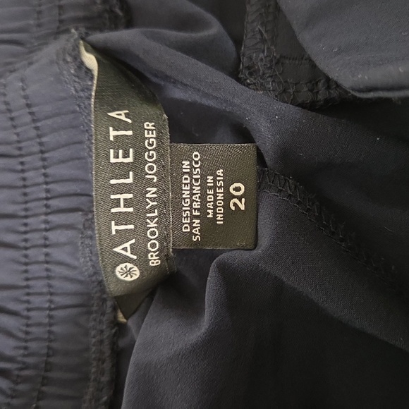 Athleta Brooklyn Joggers Navy Size 20 - Picture 5 of 8